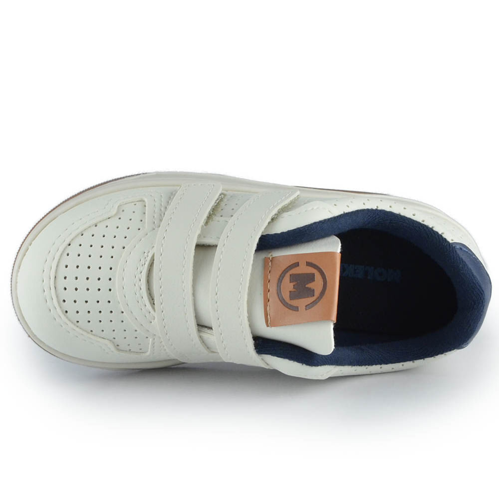 Sapatênis Infantil Molekinho Masculino Fechamento com Velcro 2623.102 - Foto 4