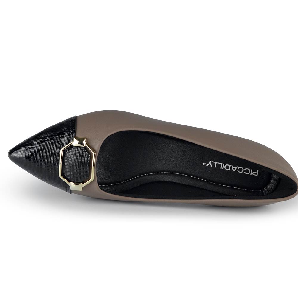 Scarpin Piccadilly Feminino Salto Baixo Bloco 739051 - Foto 4