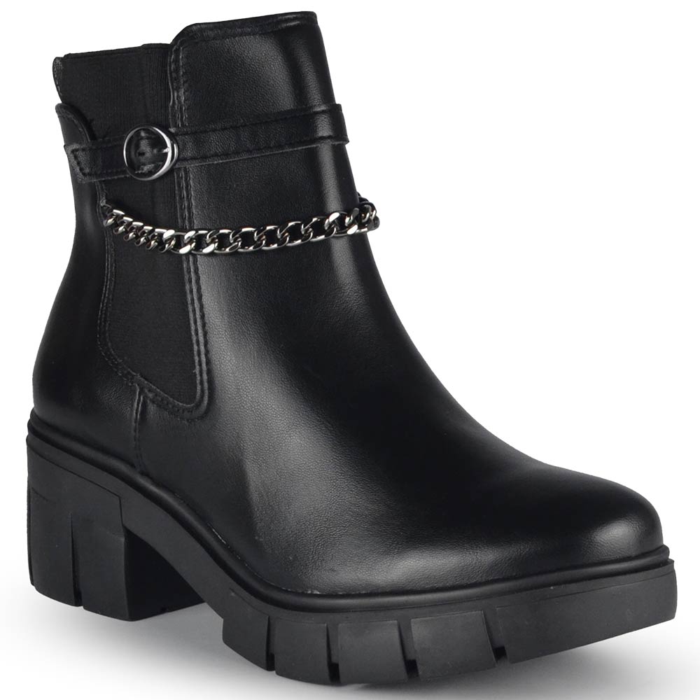 Coturno Tratorado Coturno Via Marte Preto Coturno Preto Tratorado