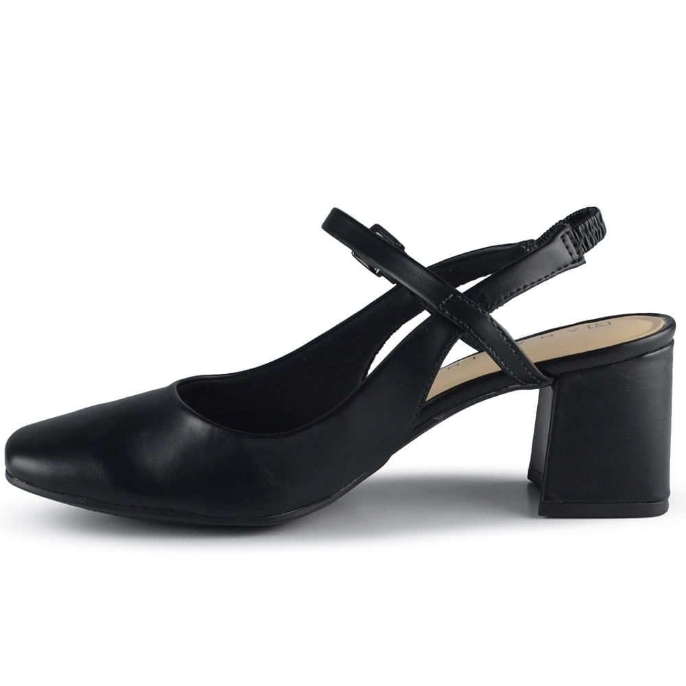 Chanel Ramarim Feminino Salto Bloco 2417131 - Foto 3