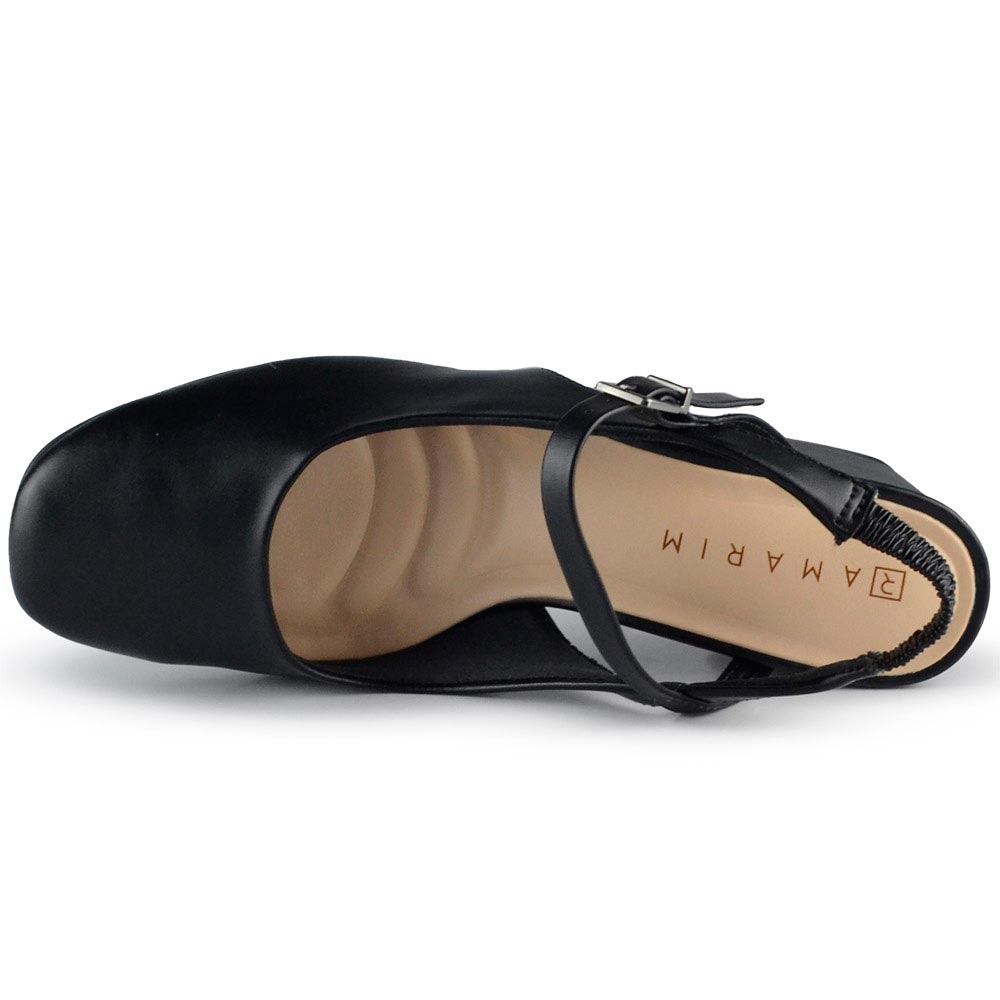 Chanel Ramarim Feminino Salto Bloco 2417131 - Foto 4