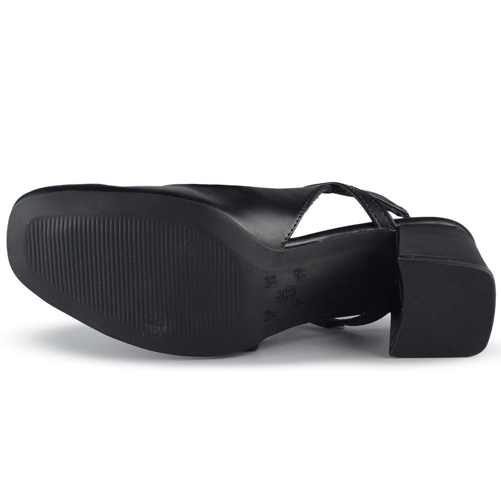 Chanel Ramarim Feminino Salto Bloco 2417131 - Foto 5