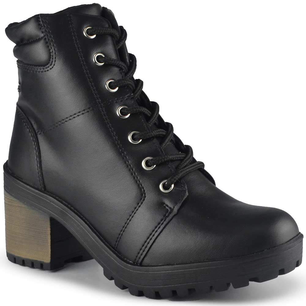 Coturno Lacolly Feminino Salto Alto Bloco 9732 - Foto 2