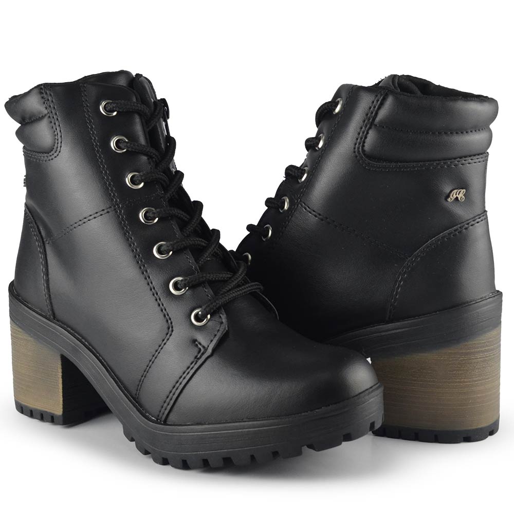 Coturno Lacolly Feminino Salto Alto Bloco 9732 - Foto 6