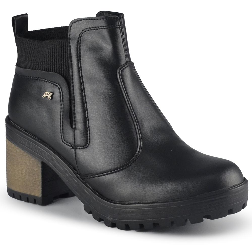 Coturno Lacolly Feminino Salto Alto 9723 - Foto 2