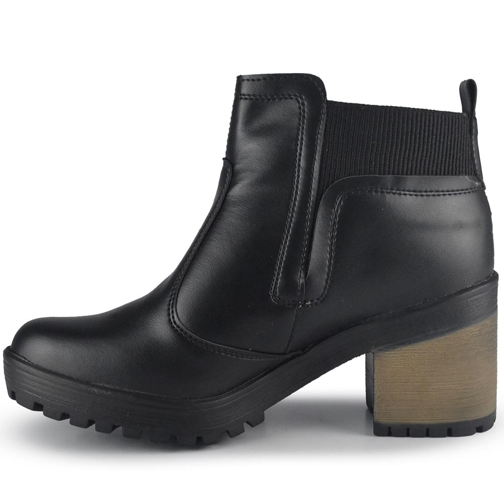 Coturno Lacolly Feminino Salto Alto 9723 - Foto 3