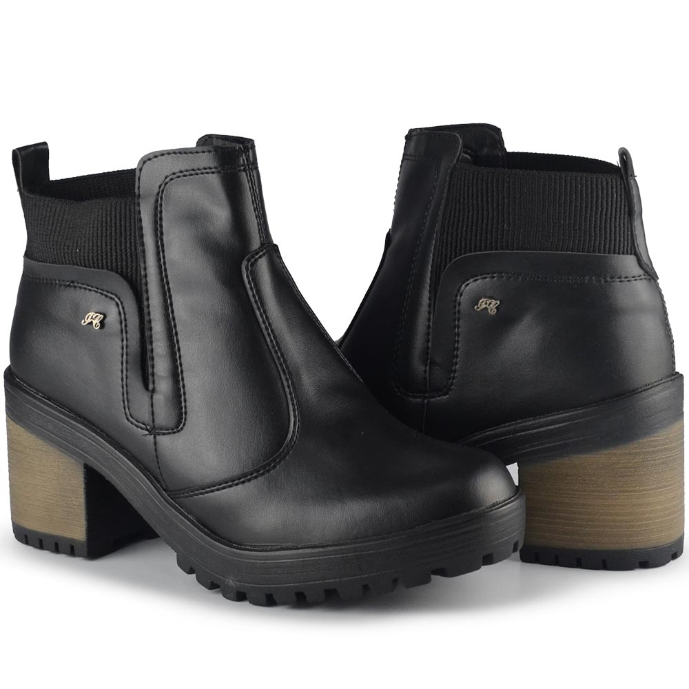 Coturno Lacolly Feminino Salto Alto 9723 - Foto 6