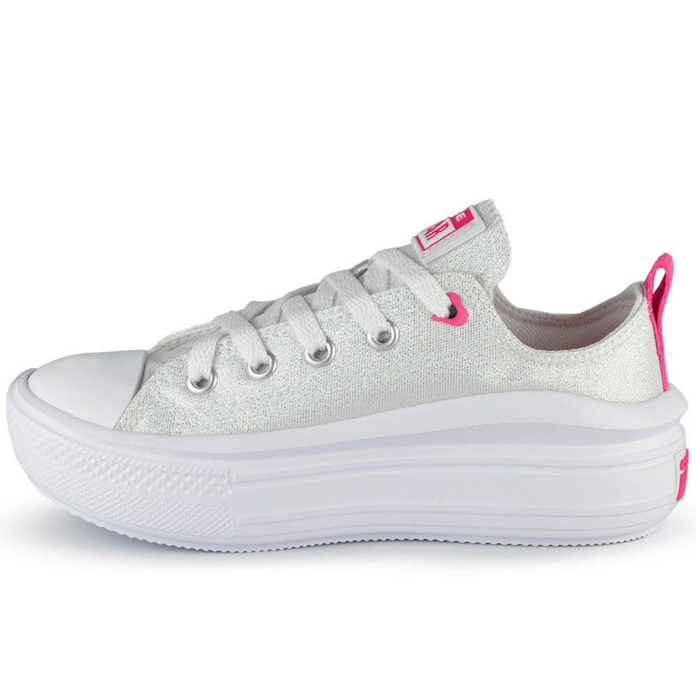 Tênis Infatil Casual All Star Feminino CK11250002 - Foto 3