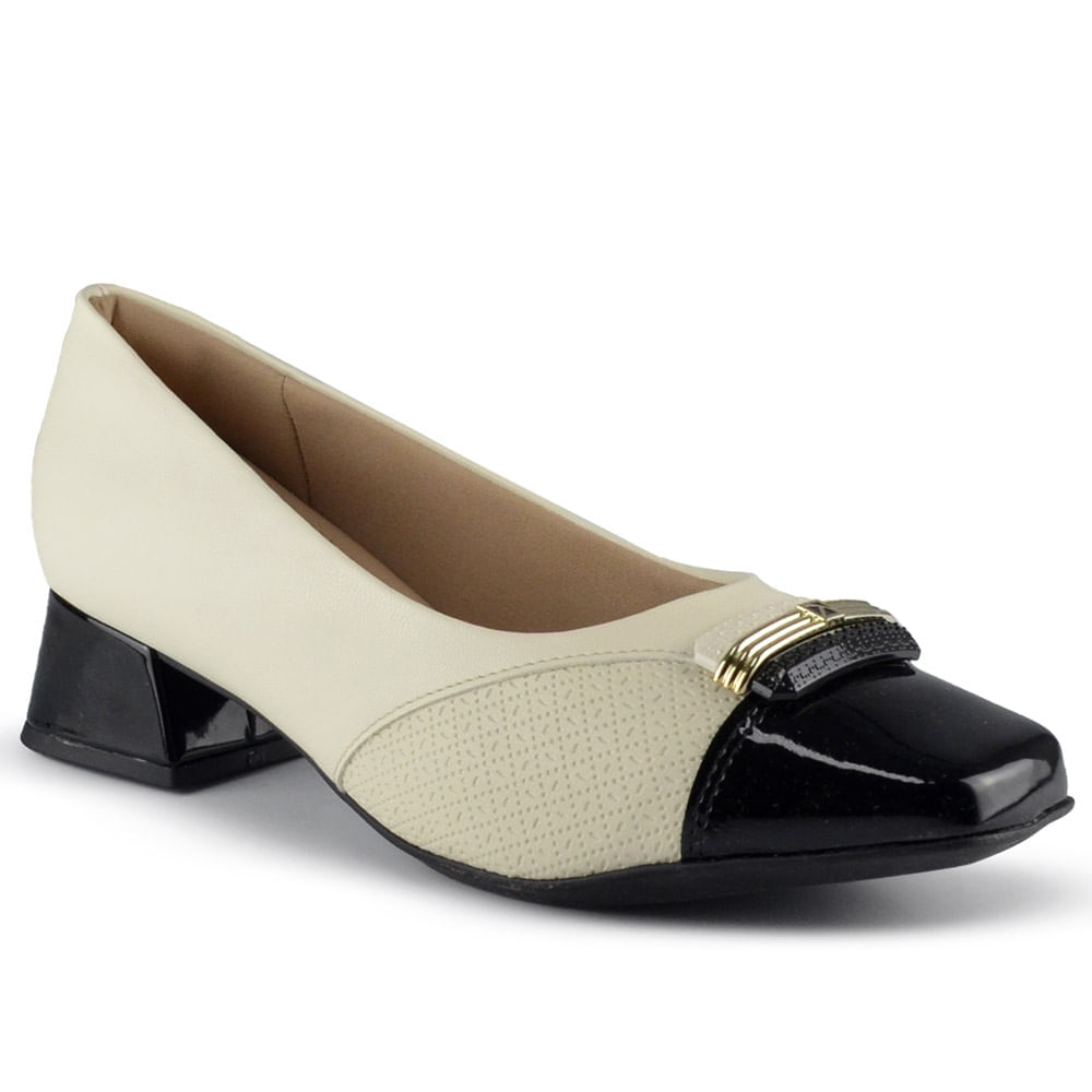 Sapato Piccadilly Feminino Salto Médio 160078 - Foto 2