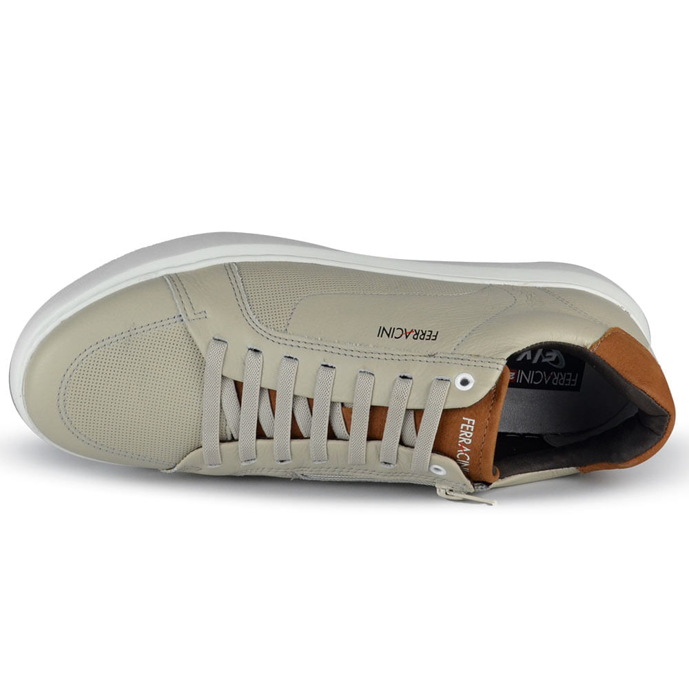 Sapatênis Masculino Ferracini Marvim Couro 7318 - Foto 4