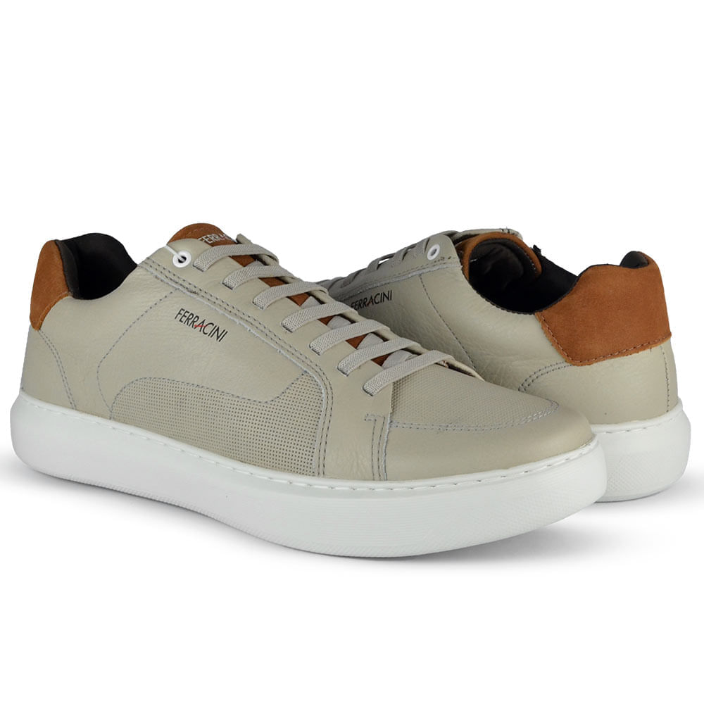 Sapatênis Masculino Ferracini Marvim Couro 7318 - Foto 6