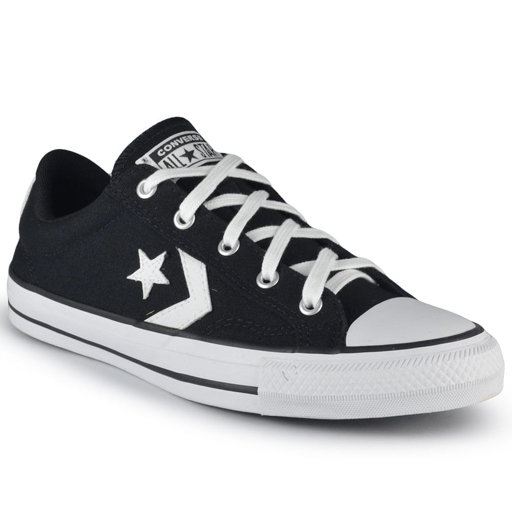 Tênis Casual Converse All Star XS Preto CO05050001 - Foto 2