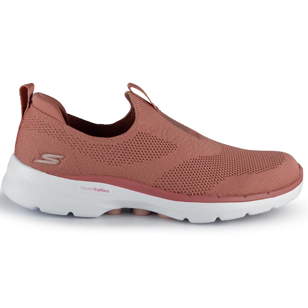 Tênis Esportivo Skechers Feminino Walk 6 124502BR - Foto 1