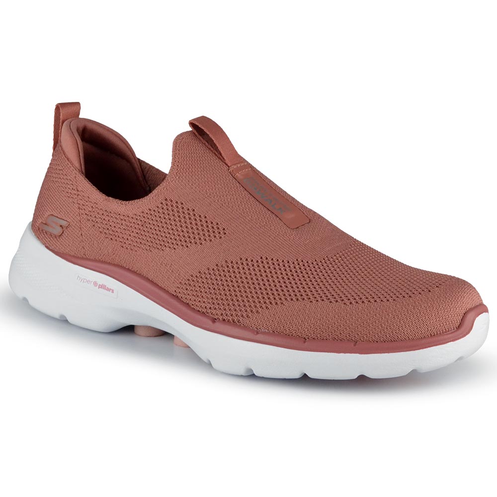 Tênis Esportivo Skechers Feminino Walk 6 124502BR - Foto 2