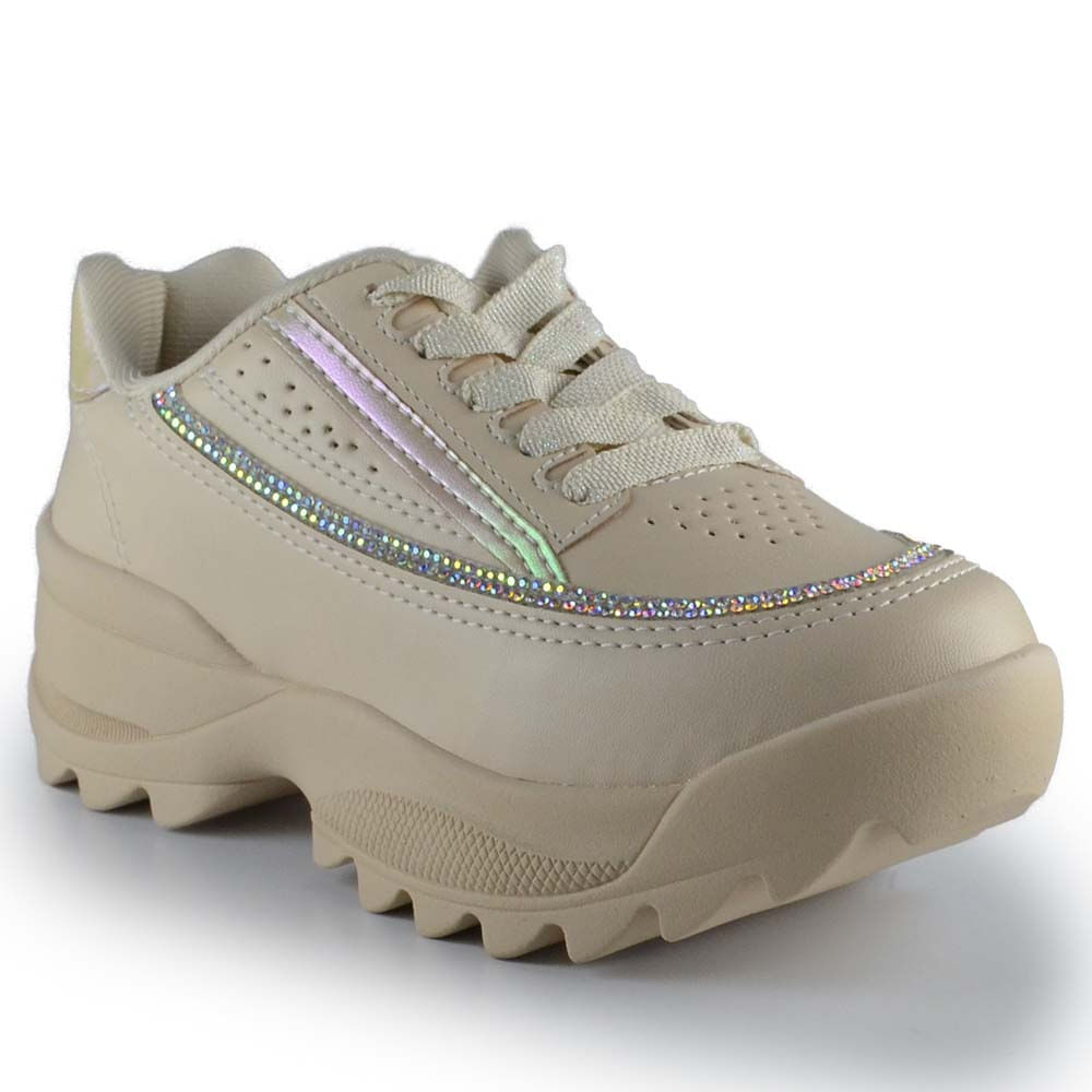 Tênis Infantil Pink Cats Tratorado V3463 - Foto 2