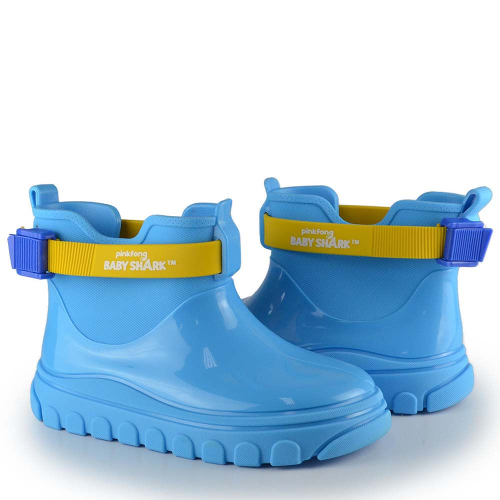 Kit Bota Galocha Infantil Grendene XS Baby Shark com Capa 23068