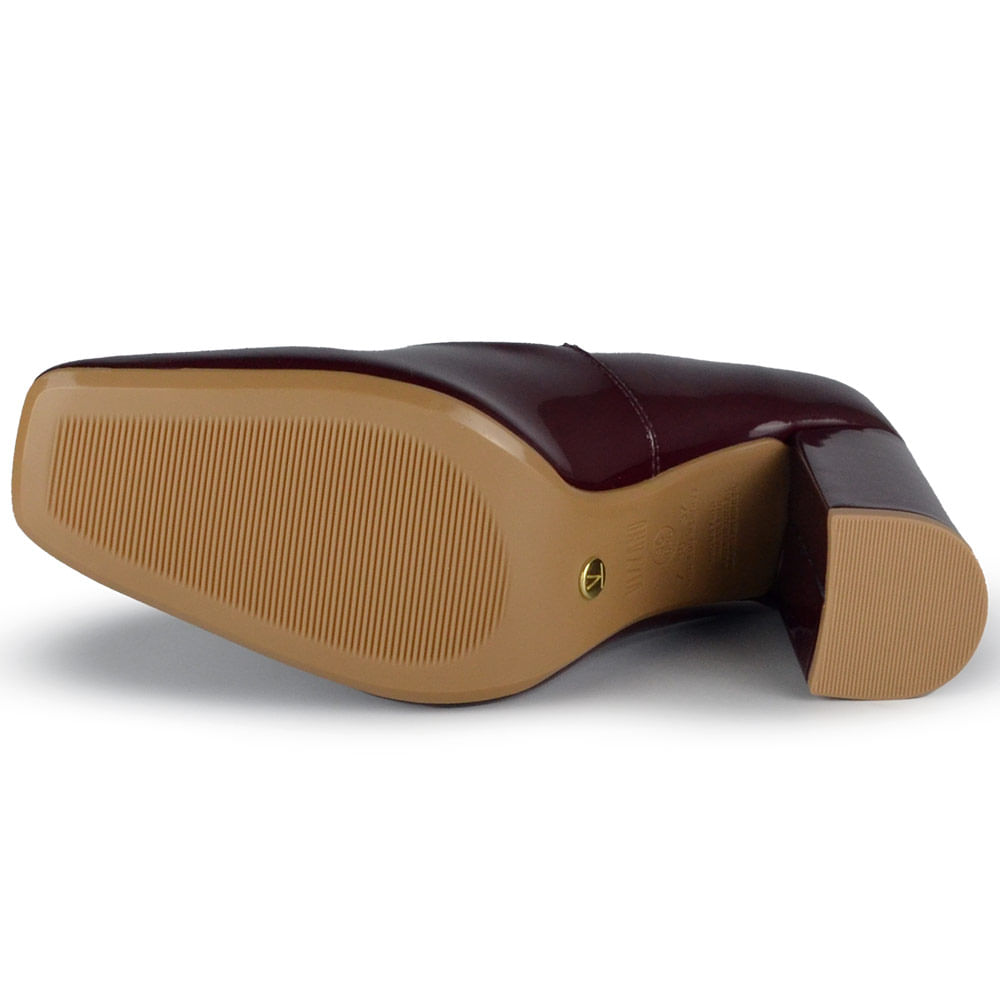 Scarpin Vizzano Feminino Salto Bloco 1428.100 - Foto 5