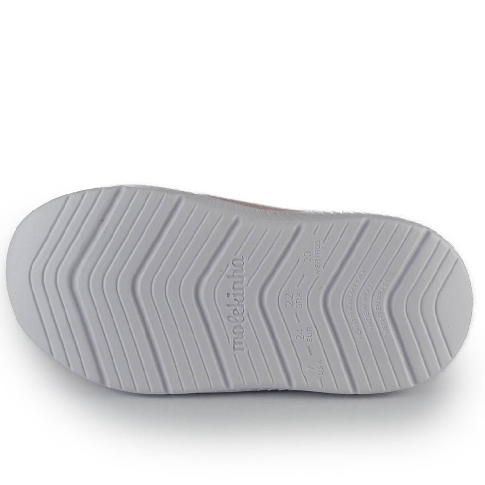 Tênis Infantil Molekinha Feminino Slip On 2723.18 - Foto 5