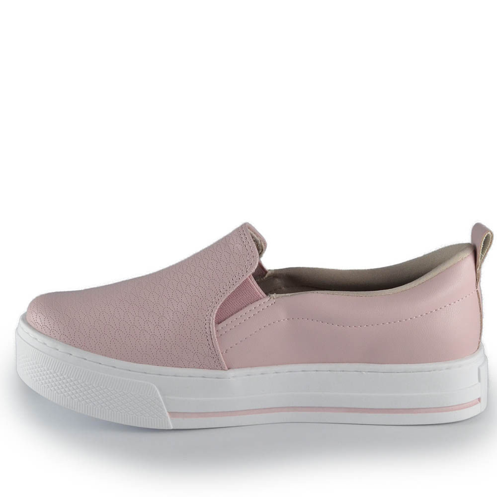 Tênis Casual Via Marte Feminino Slip-on 027-007-02 - Foto 3