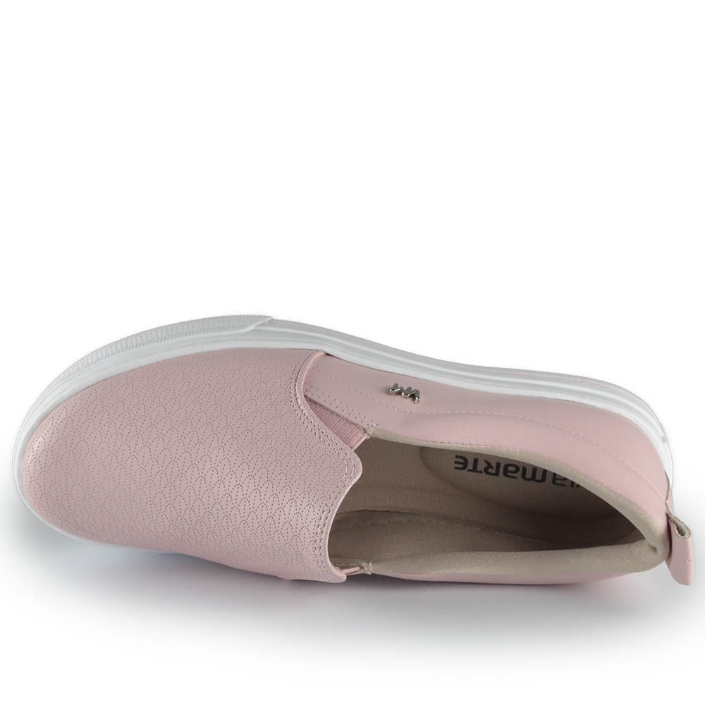 Tênis Casual Via Marte Feminino Slip-on 027-007-02 - Foto 4