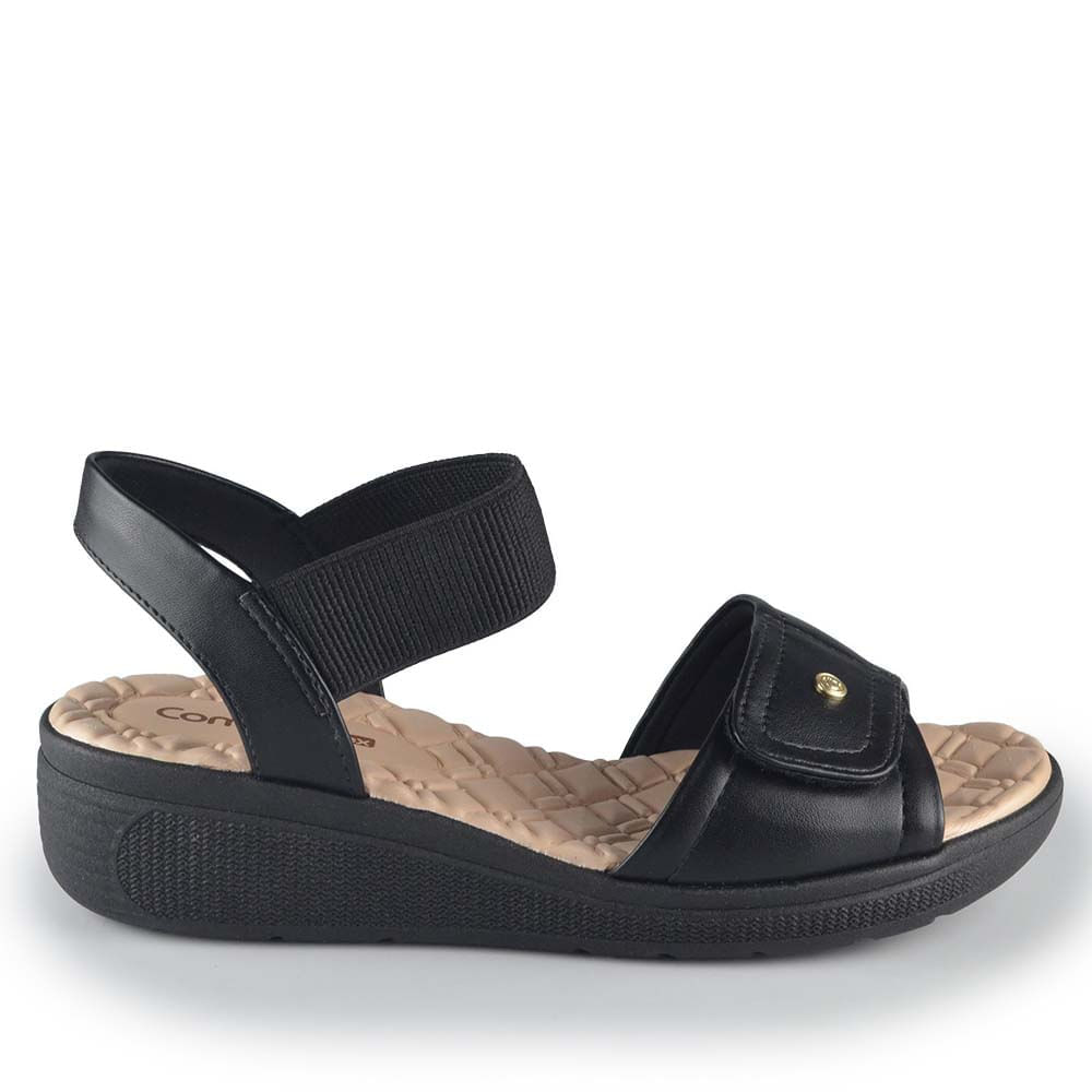Sandália Comfortflex Feminina 2486403 - Foto 1