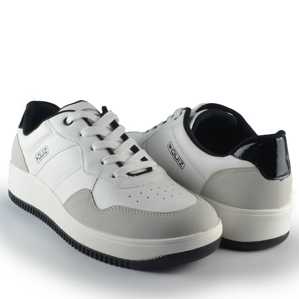 Tenis Cinza Tenis Casual Quiz Tênis Casual Quiz Feminino 611851-02