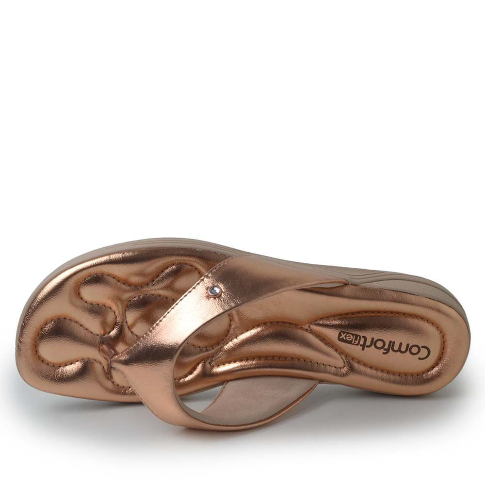 Sandália Comfortflex Feminina TM 2480404 - Foto 4