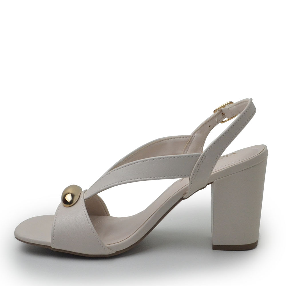 Sandália Via Marte Feminina Salto Alto 164-001-01 - Foto 3