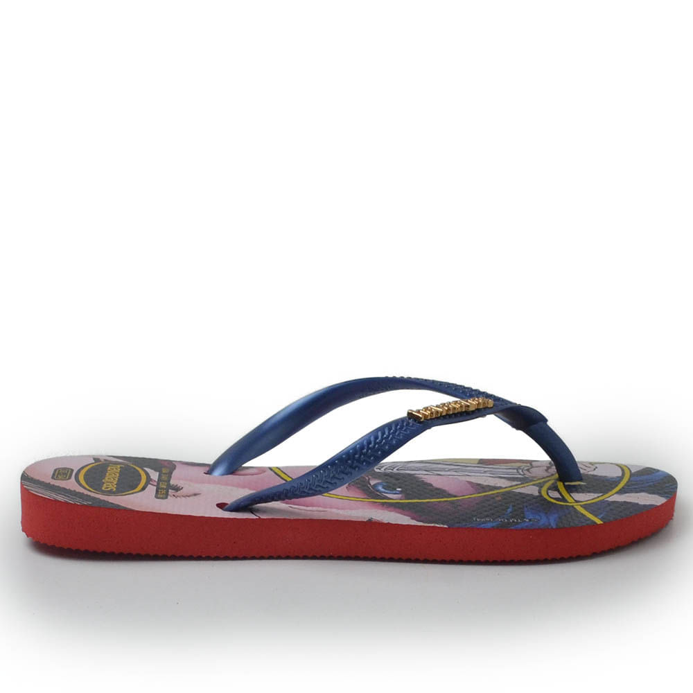 Chinelo Havaianas Feminino SLIM WONDER WOMAN - Foto 2