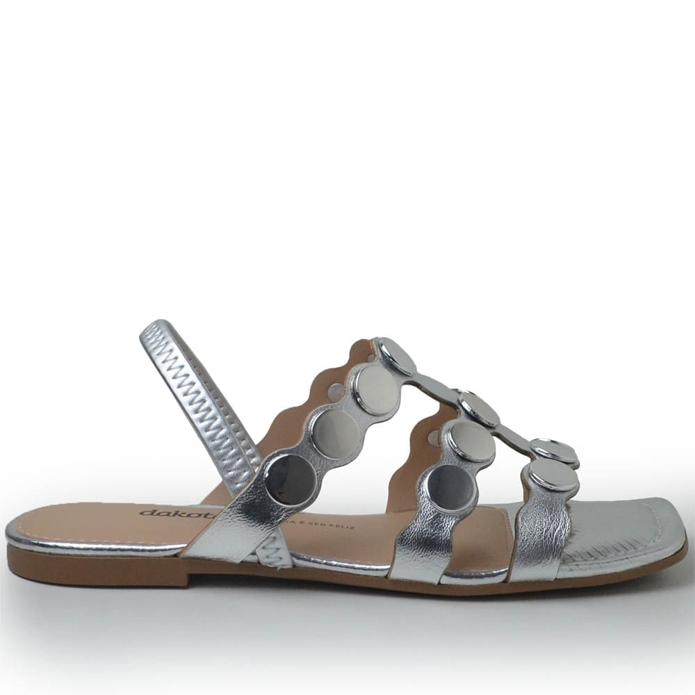 Sandália Rasteira Dakota Feminina Y7601 - Foto 1