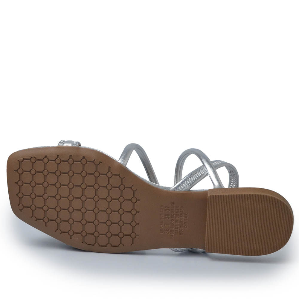 Sandália Rasteira Mississipi Feminina MB043 - Foto 5
