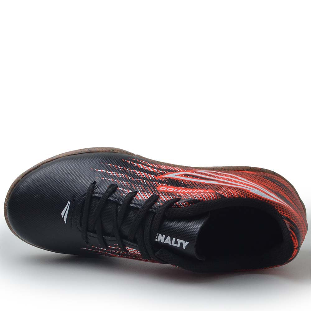 Chuteira Futsal Infantil Penalty Masculino Tornado 124286 - Foto 4