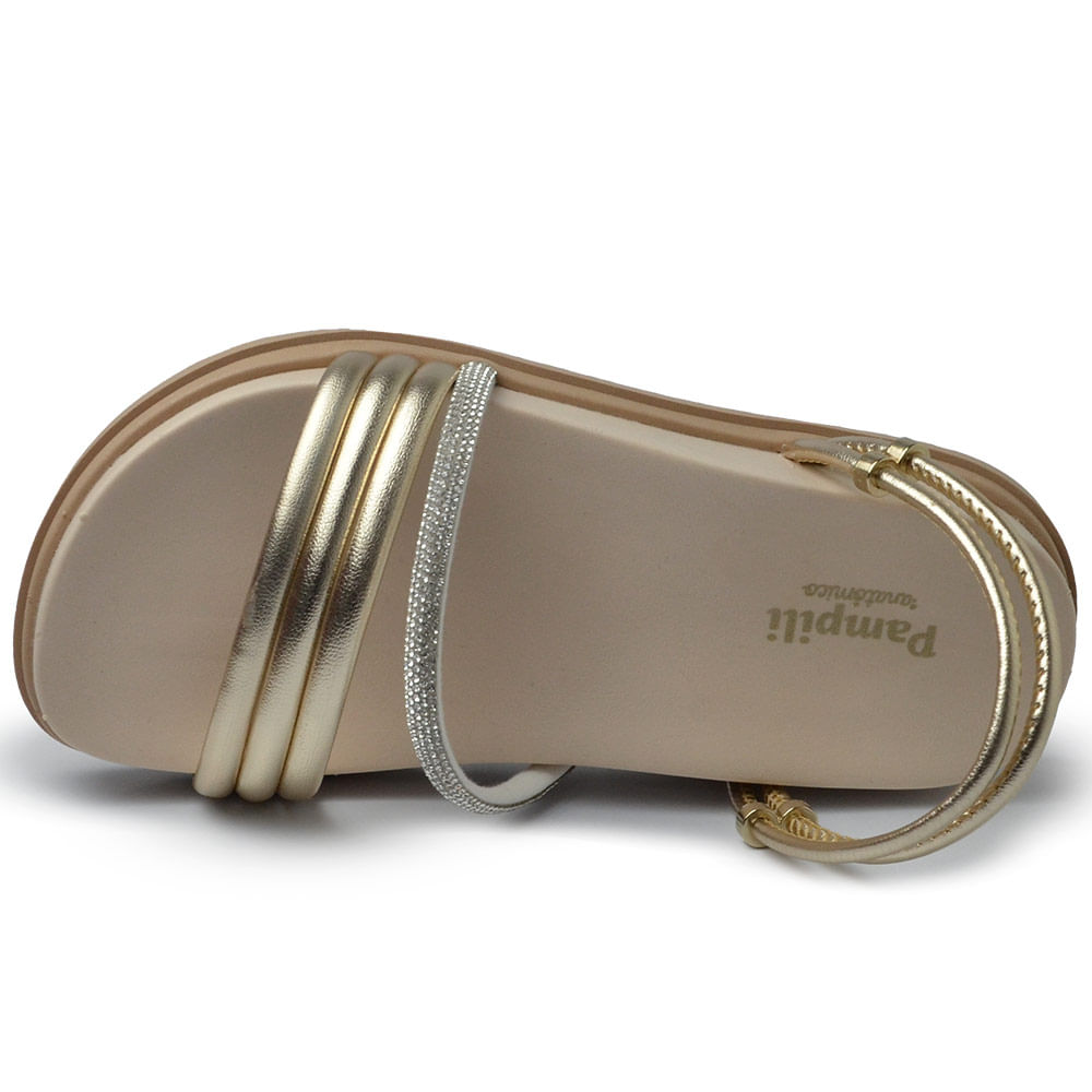 Sandália Papete Infantil Pampili Feminina 568.022 - Foto 4