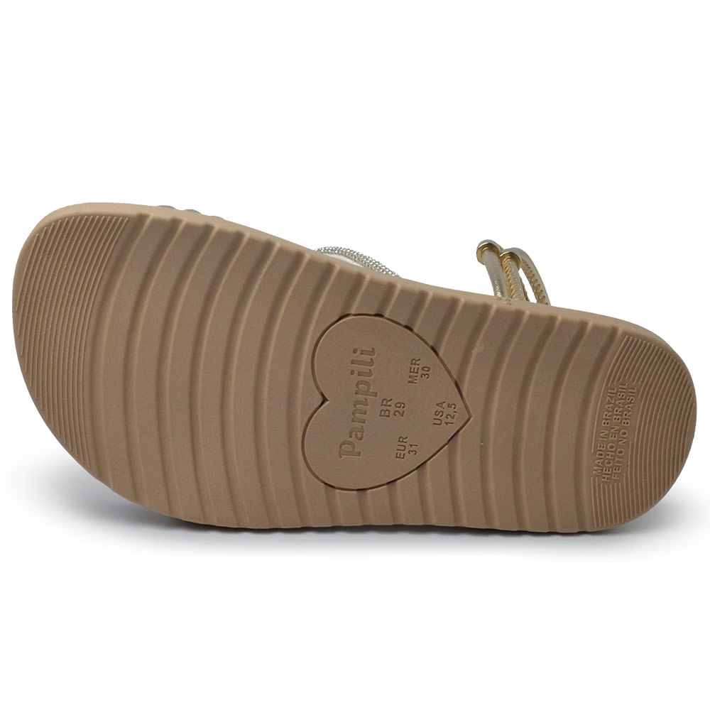 Sandália Papete Infantil Pampili Feminina 568.022 - Foto 5