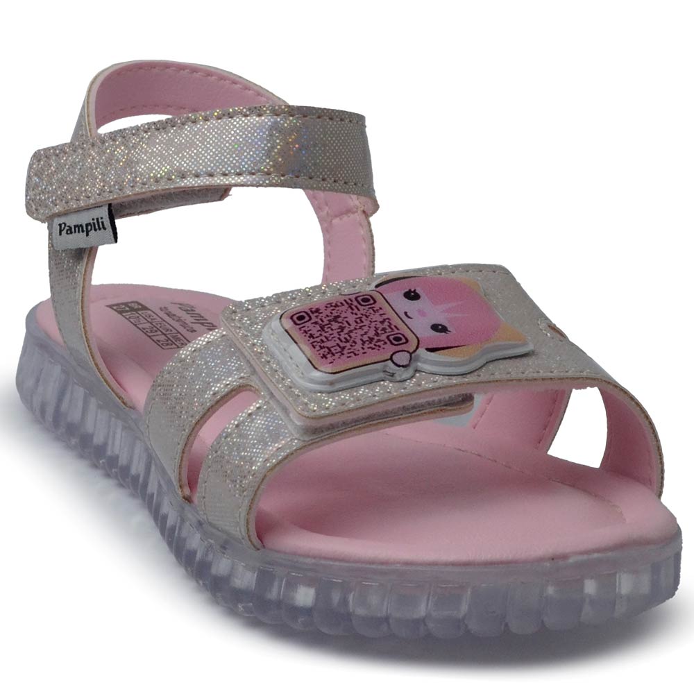 Sandália Papete Infantil Pampili Feminina 123.272 - Foto 2