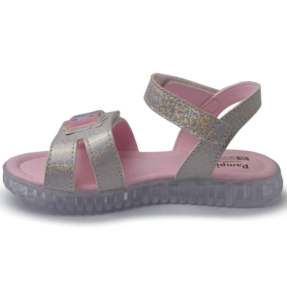 Sandália Papete Infantil Pampili Feminina 123.272 - Foto 3