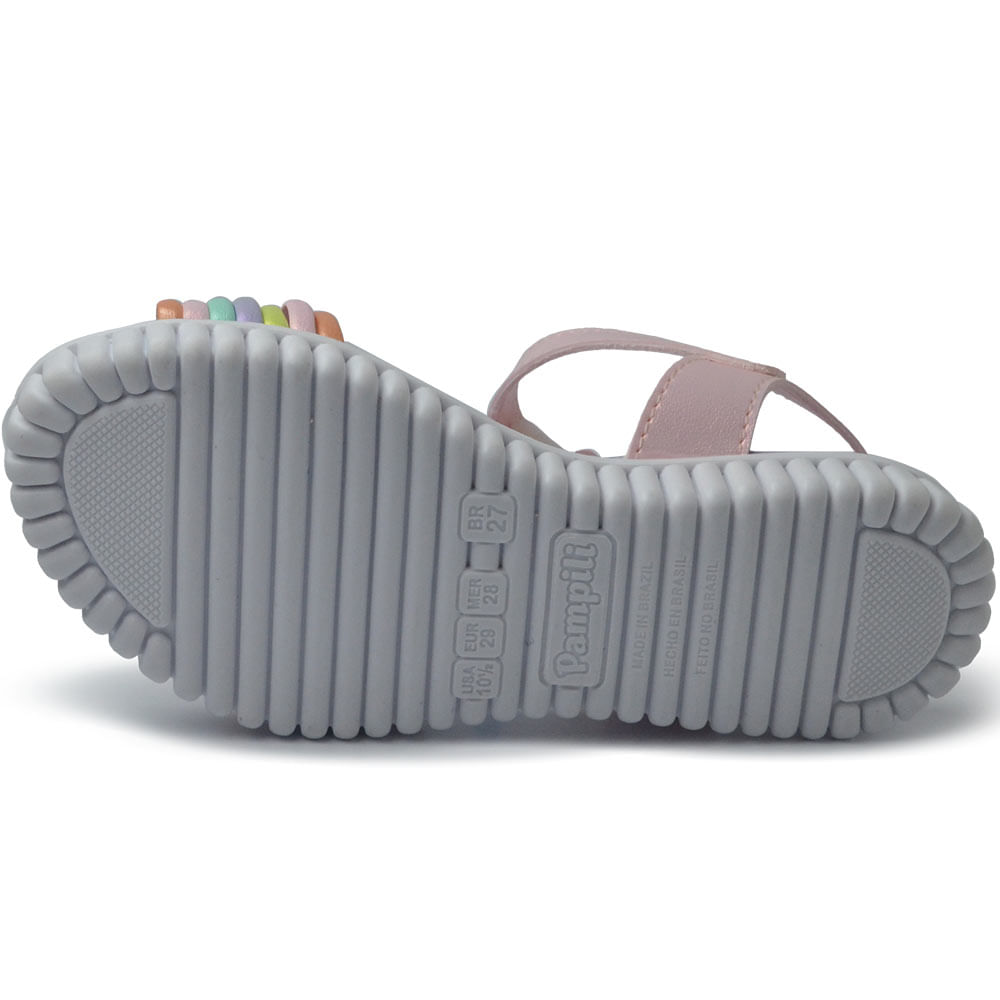 Sandália Papete Infantil Pampili Feminina 123.273 - Foto 5