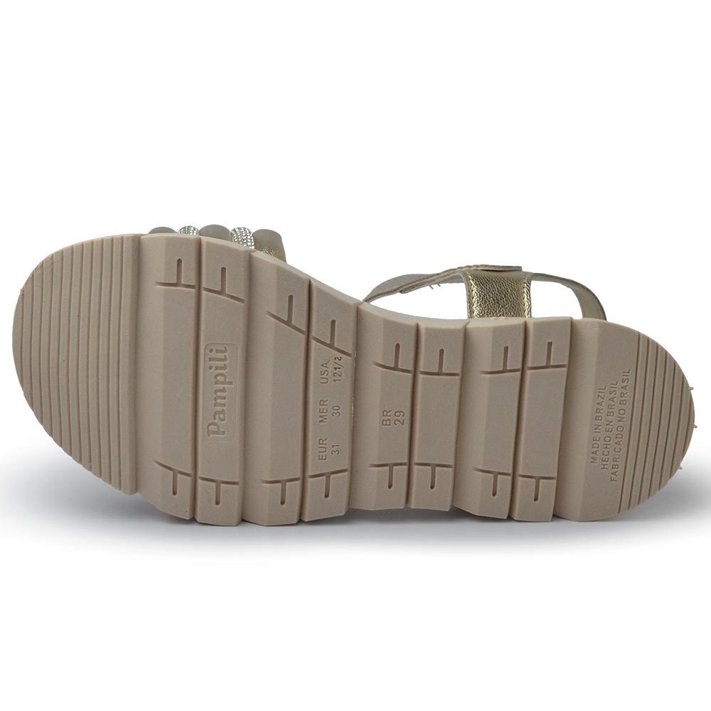 Sandália Papete Infantil Pampili Feminina 740.004 - Foto 5