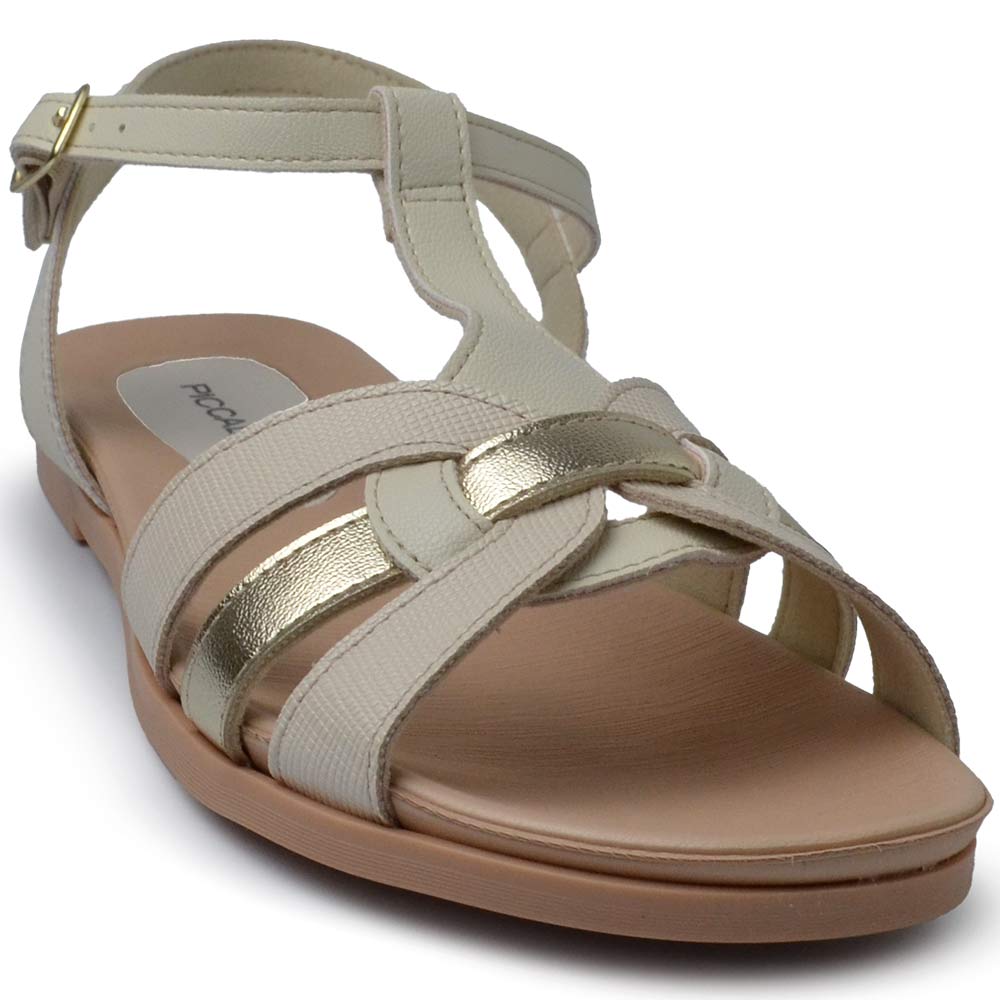 Sandália Rasteira Piccadilly Feminina 418084 - Foto 2