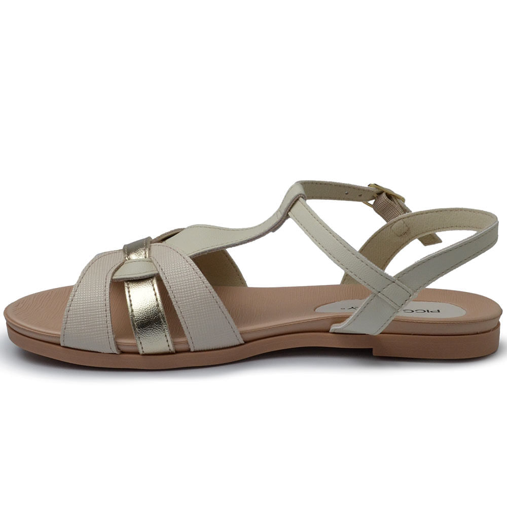 Sandália Rasteira Piccadilly Feminina 418084 - Foto 3