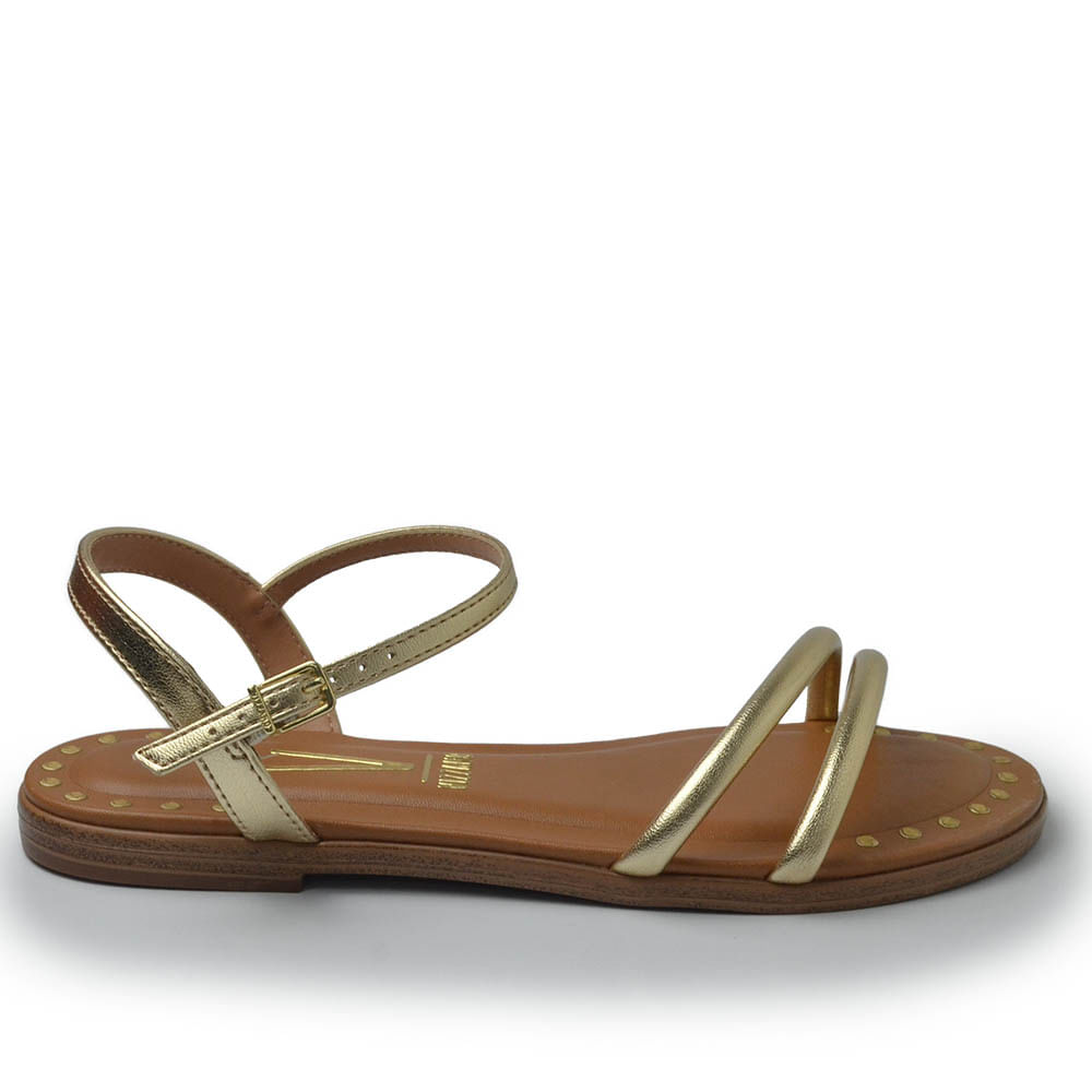 Sandália Rasteira Vizzano Feminina Lojas Kikos