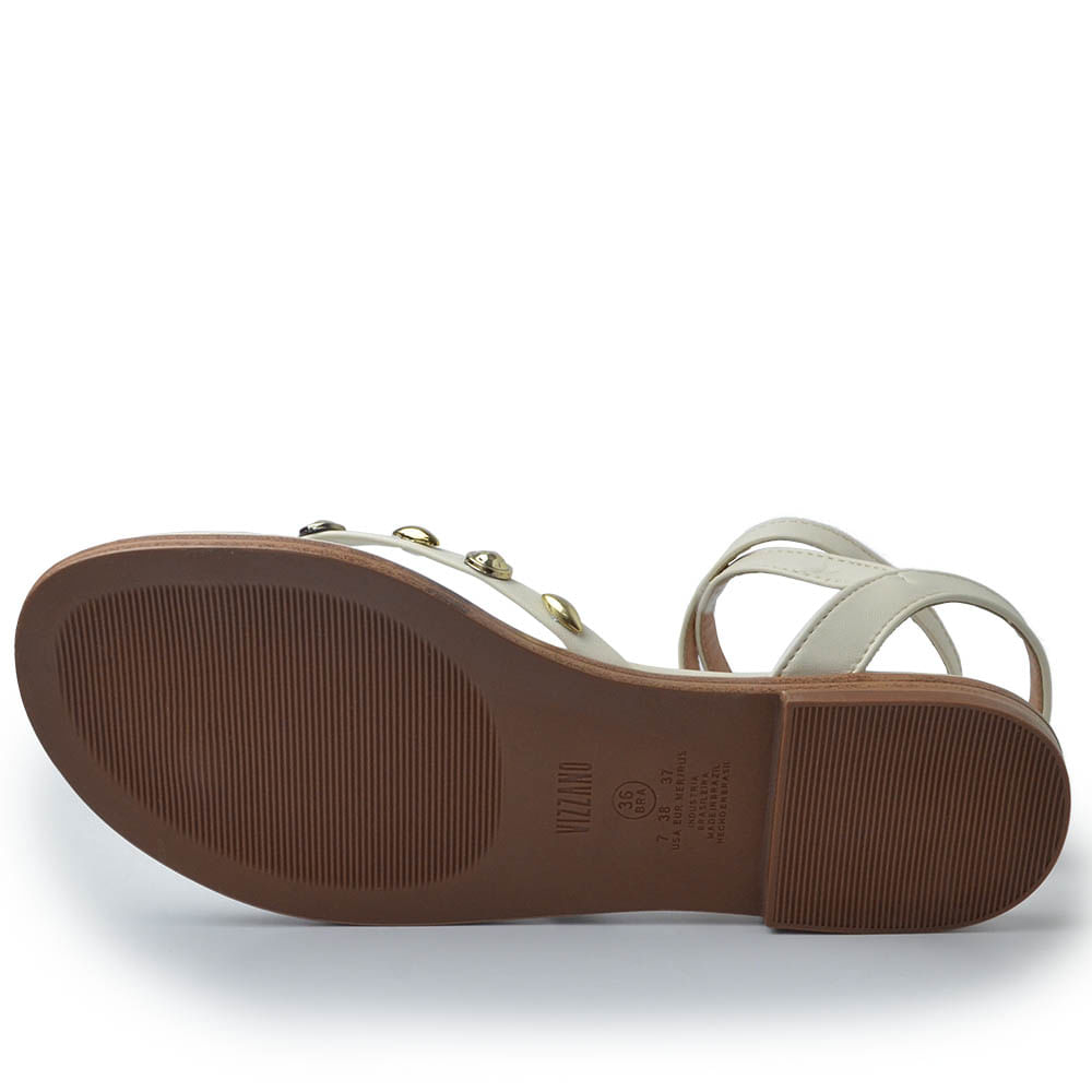 Sandália Rasteira Vizzano Feminina 6523.103 - Foto 5
