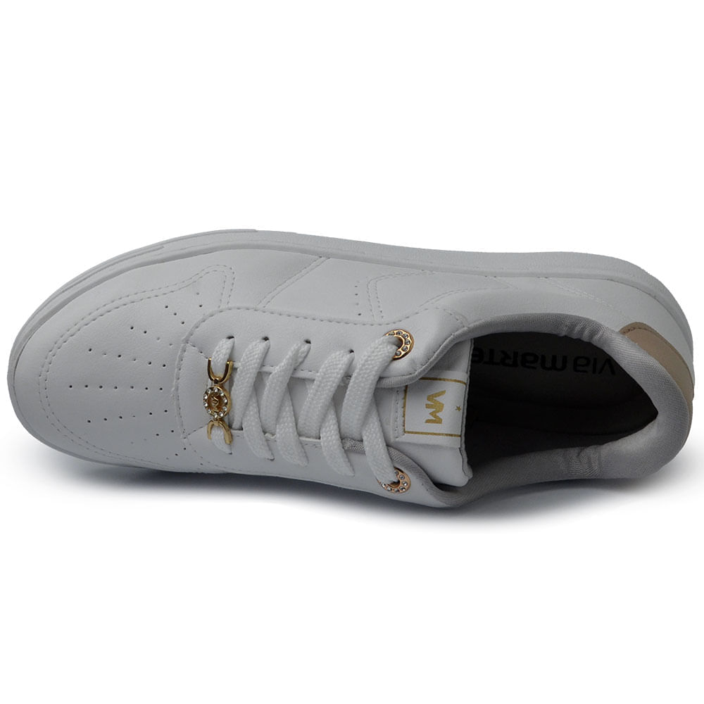 Tênis Casual Via Marte Feminino 132-003-07 - Foto 4