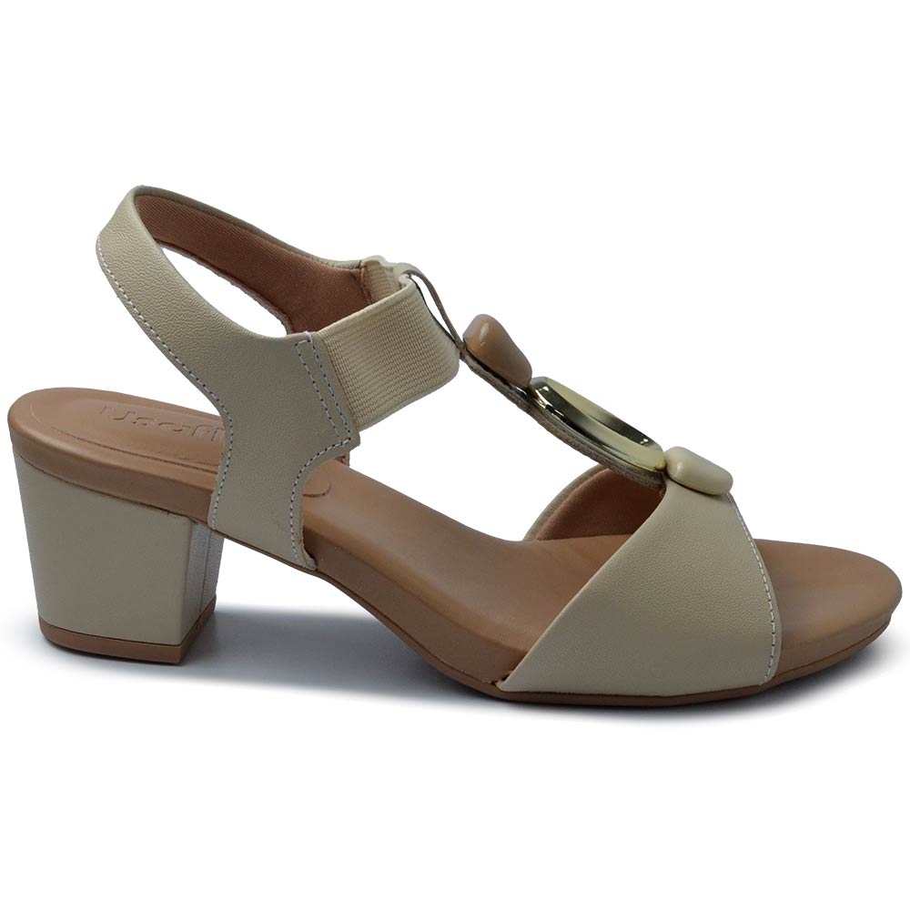 Salto Médio Modelos Sandalias Usaflex Usaflex Salto Confortavel