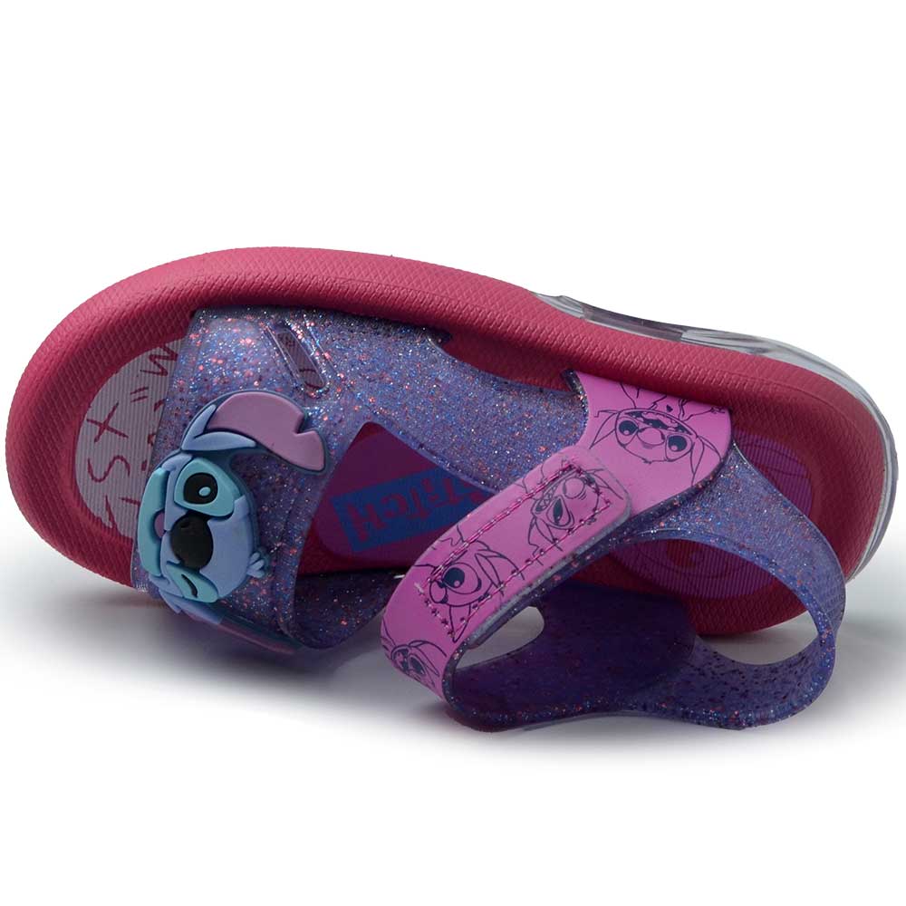 Sandália Infantil Grendene XS Disney Led 24 23159 - Foto 4