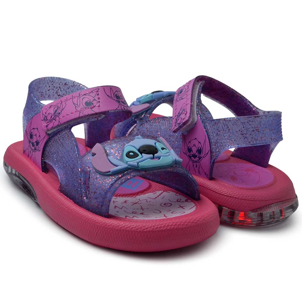 Sandália Infantil Grendene XS Disney Led 24 23159 - Foto 6