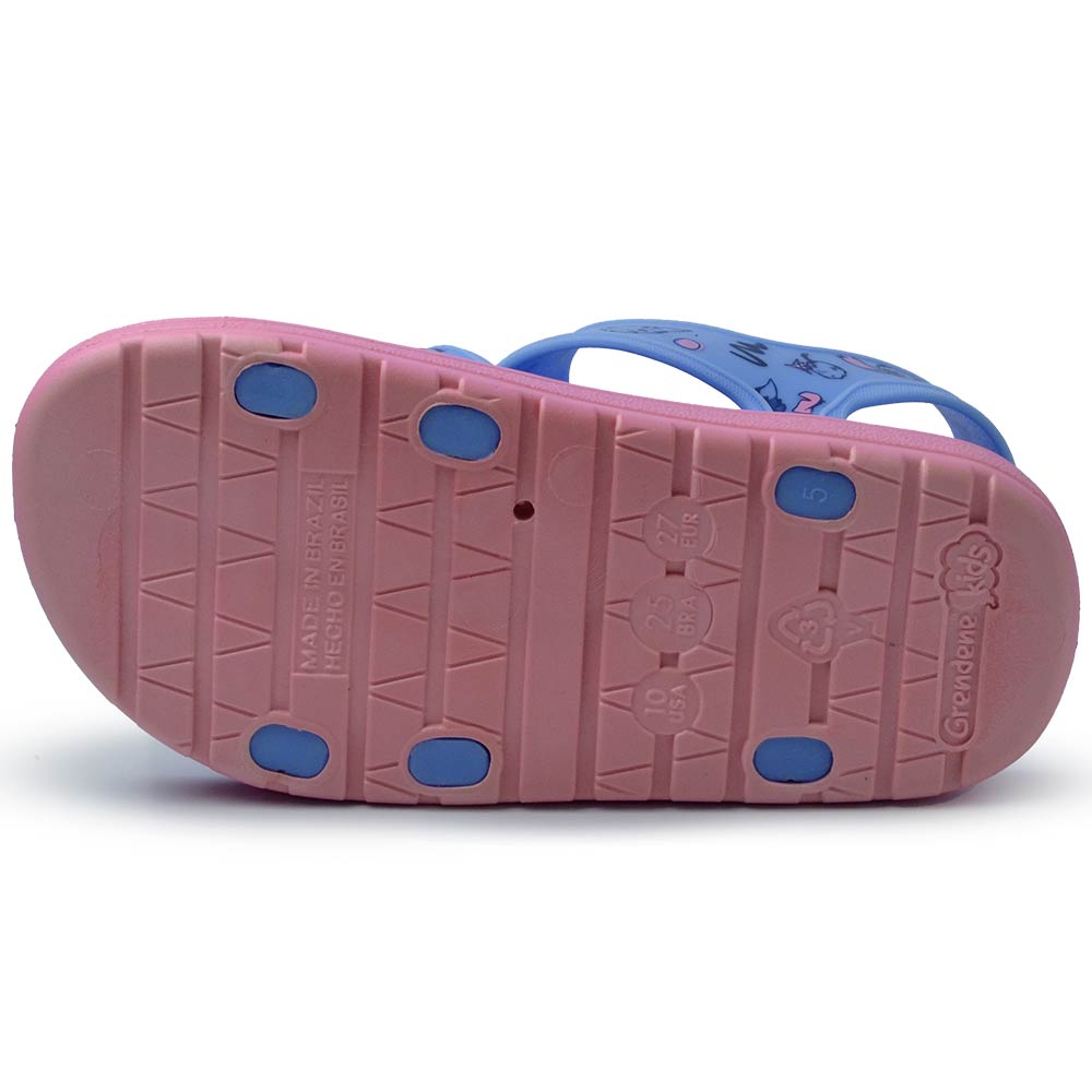 Sandália Papete Infantil/Bebê Grendene Feminina Disney 24 Diversão 22991 - Foto 5