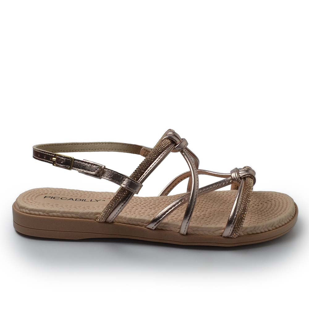 Sandália Rasteira Piccadilly Feminina 513011 - Foto 1