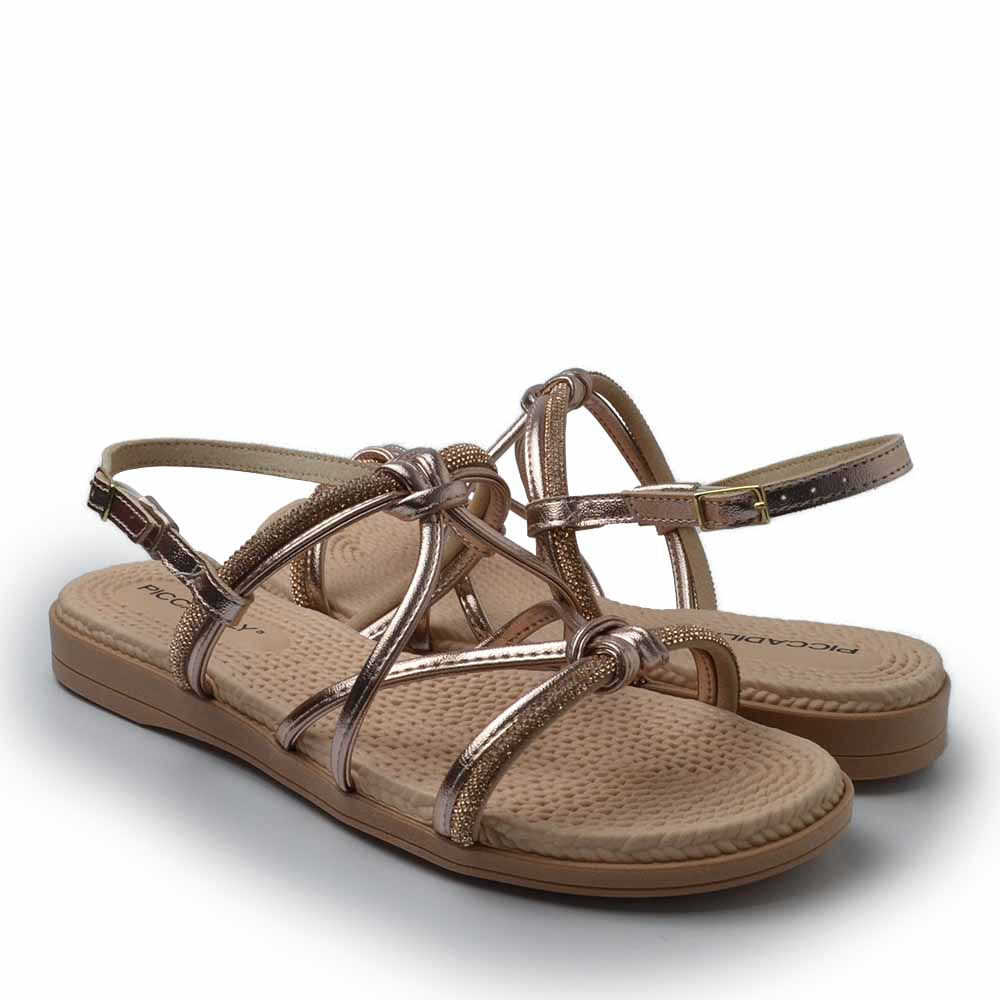 Sandália Rasteira Piccadilly Feminina 513011 - Foto 6