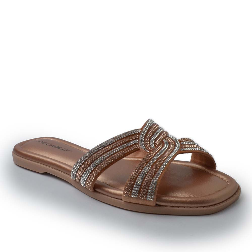 Sandália Rasteira Piccadilly Feminina 508050 - Foto 2